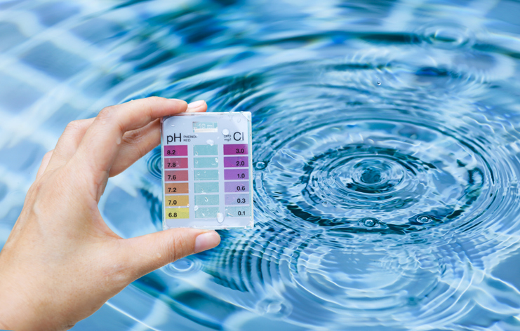 Pool tester test kit